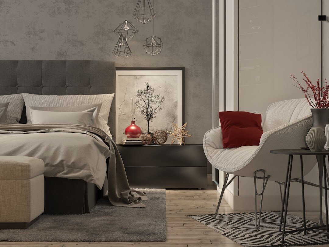 celebrity villa bedroom